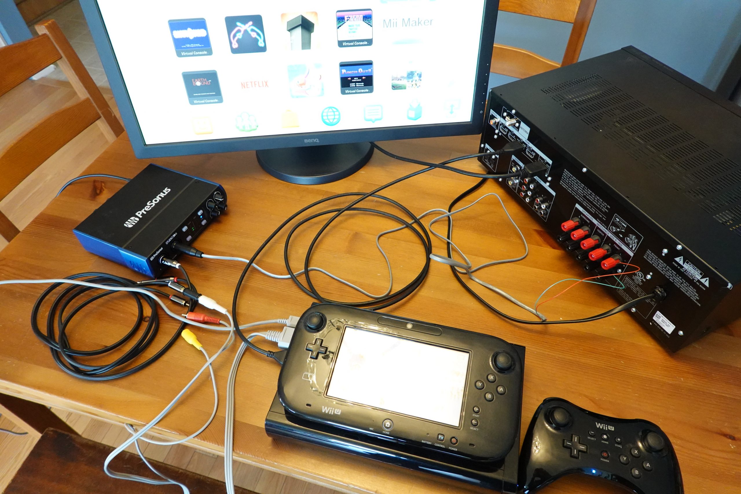 Wii u on sale audio output